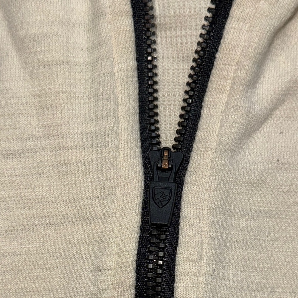 Kuhl Cream Hoodie Sweatshirt - Picture 7 of 11